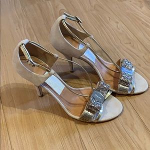 Ferragamo suede pumps